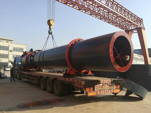 廣西柳州煤氣發(fā)生爐、烘干機(jī)發(fā)貨現(xiàn)場(chǎng)